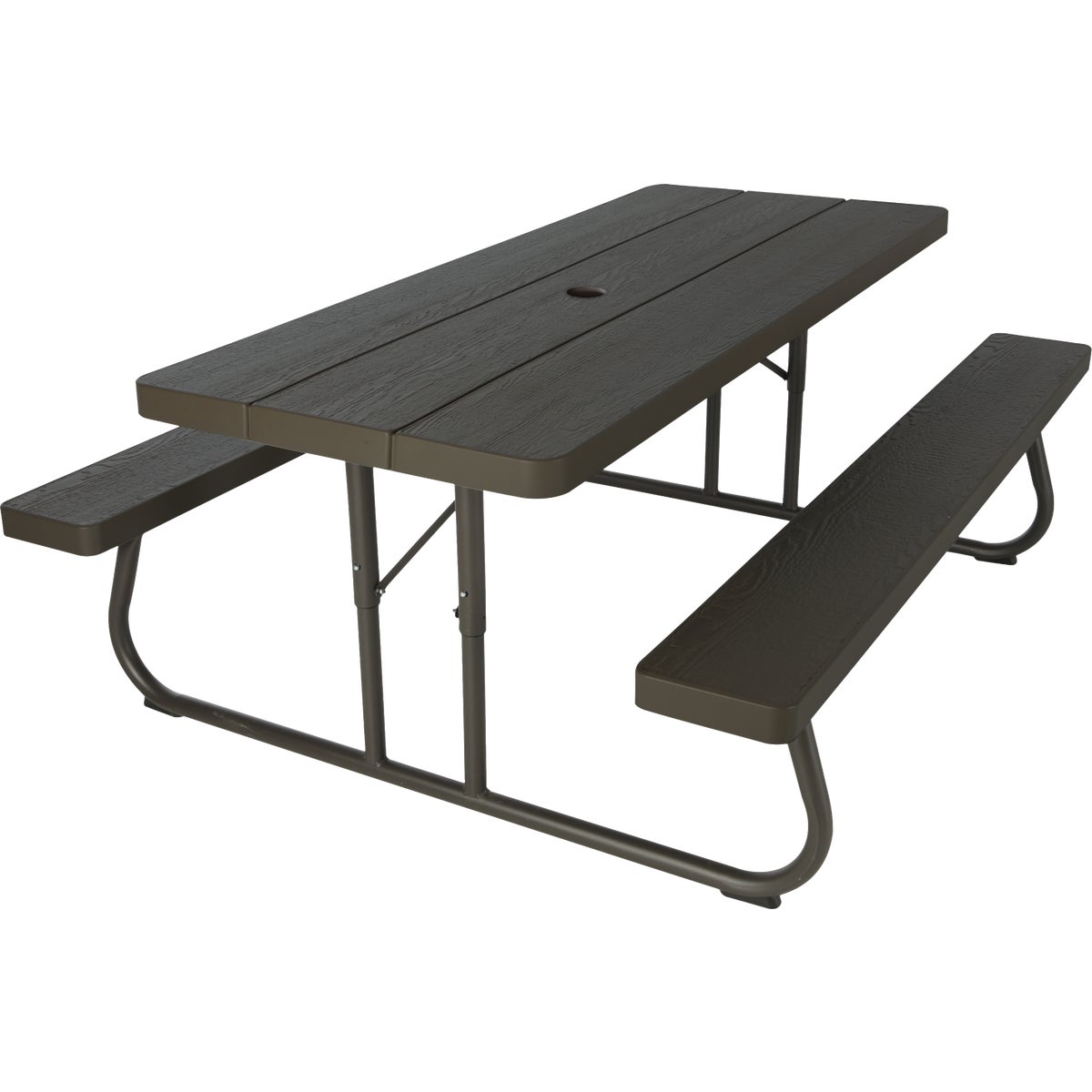 BROWN 6′ PICNIC TABLE