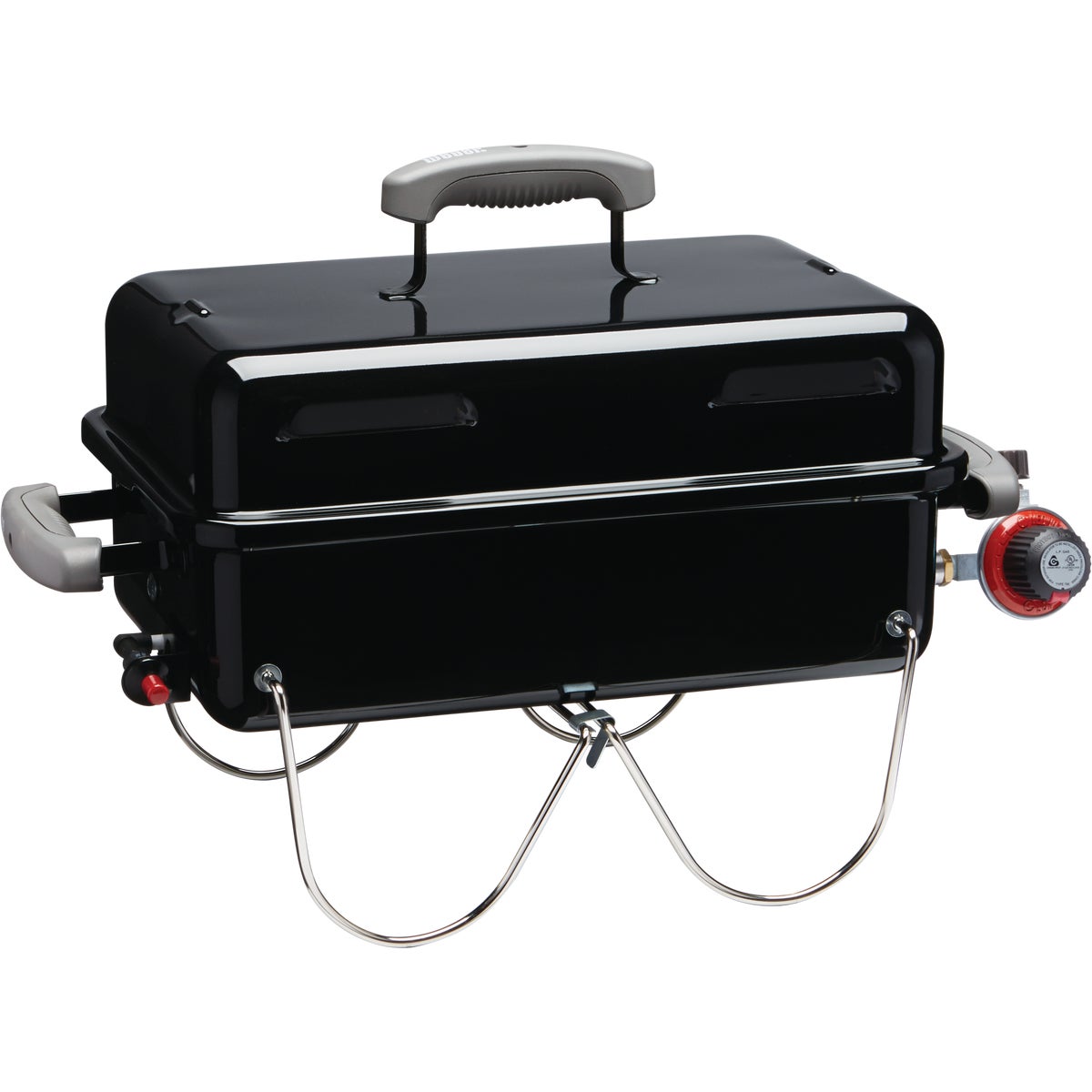 Weber Go-Anywhere 1-Burner Black 6,500-BTU LP Gas Grill