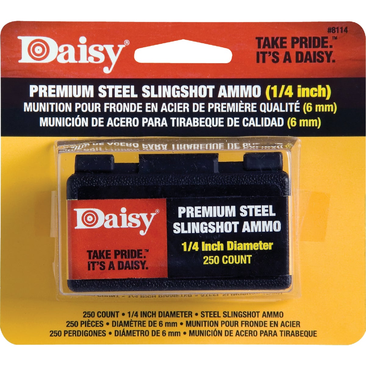 250CT 1/4″ SLINGSHT AMMO