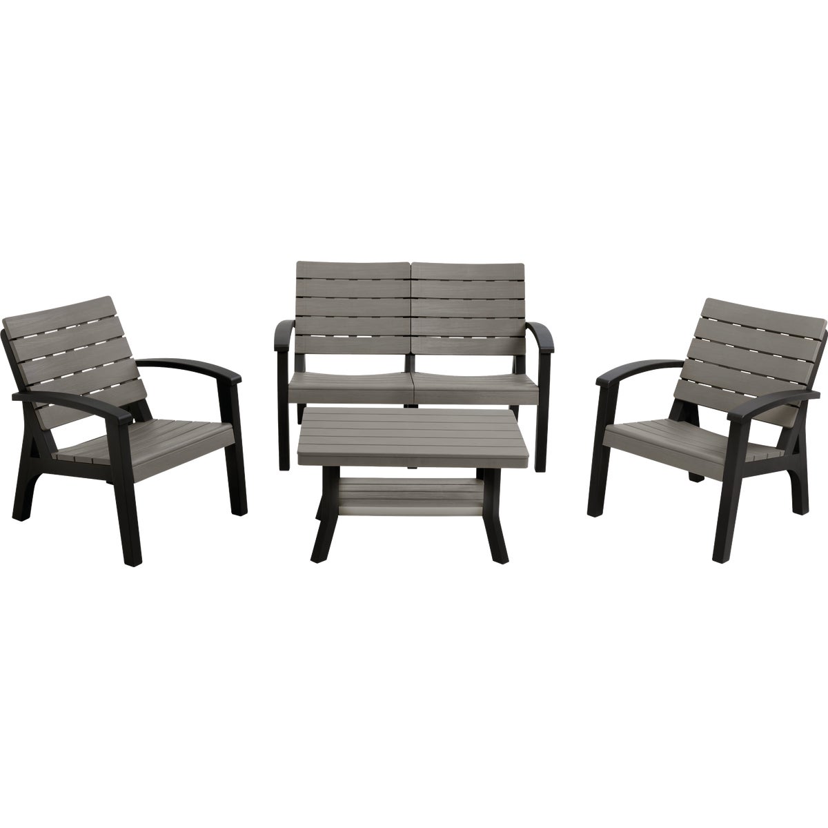 Leisure Classics Greyson 4-Piece Chat Set