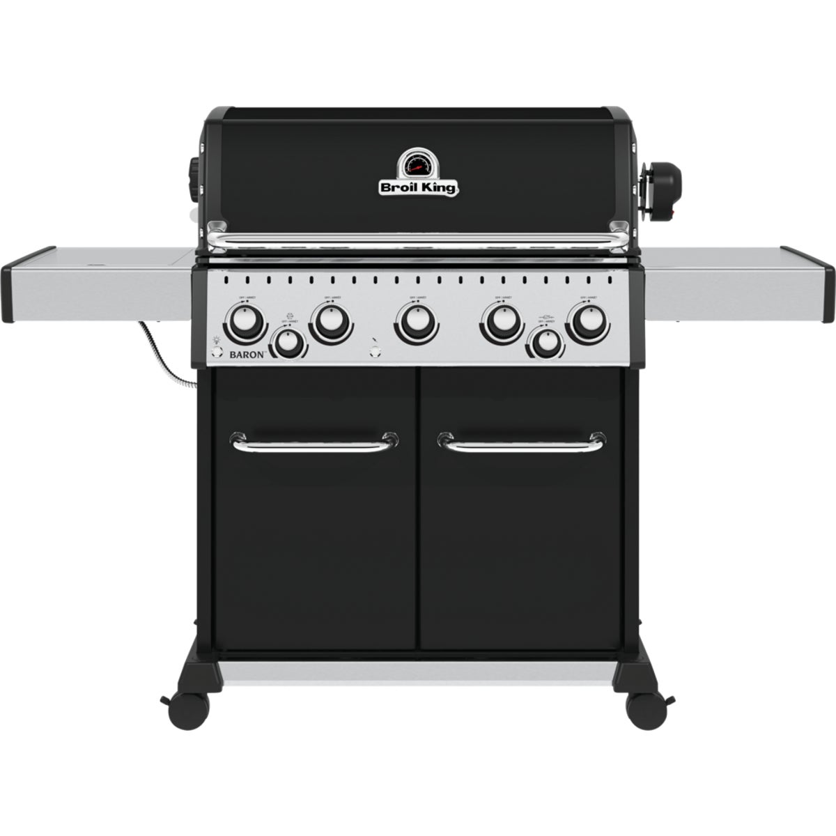 Broil King Baron 590 Pro 5-Burner Black 45,000 BTU LP Gas Grill