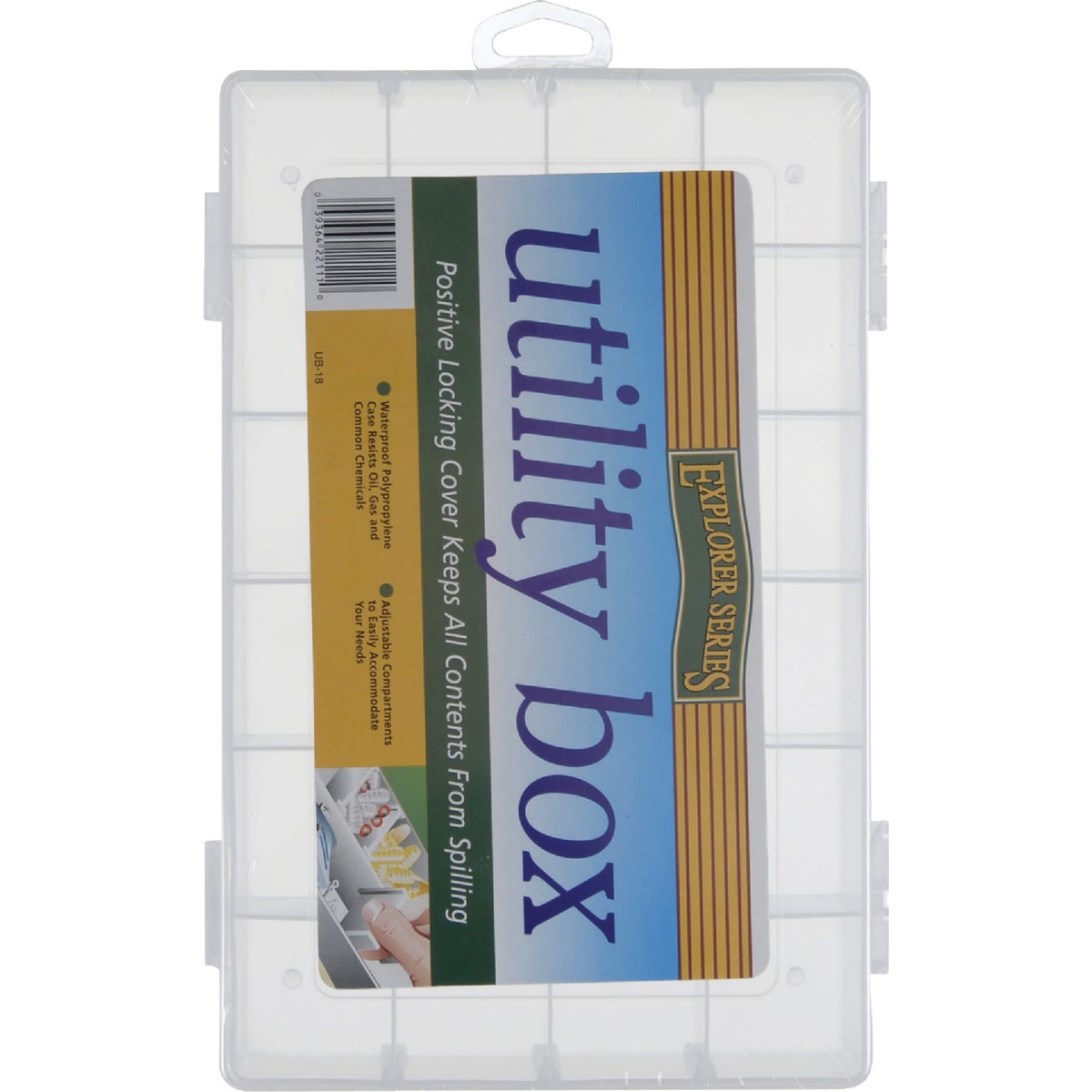 24 SECTION UTILITY BOX