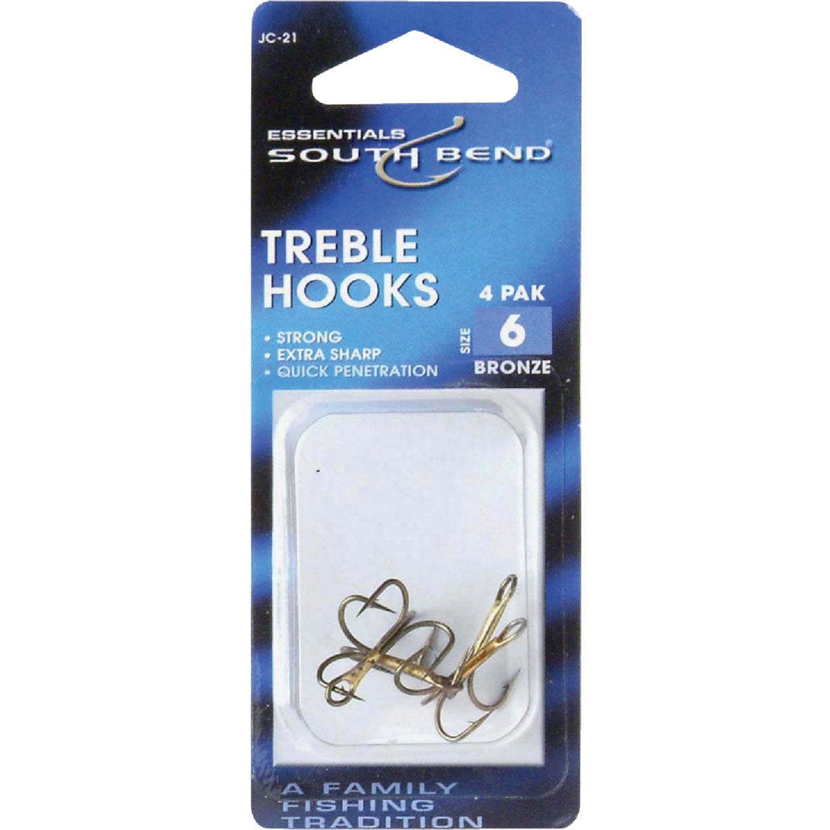 SZ 6 TREBLE HOOKS