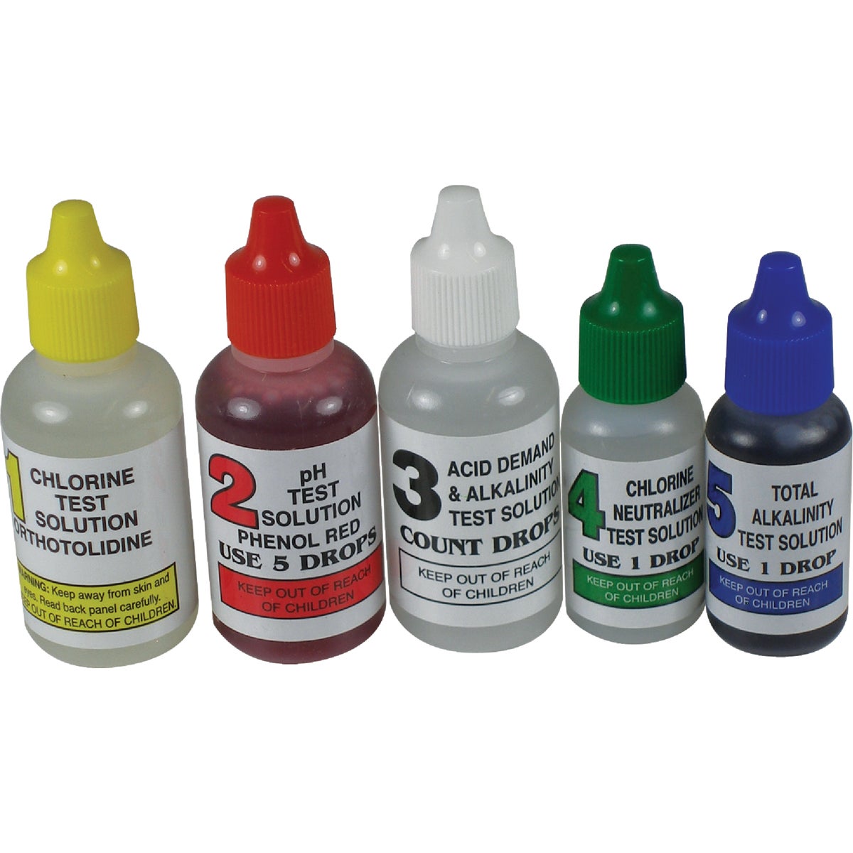 5-WAY REFILL TEST KIT