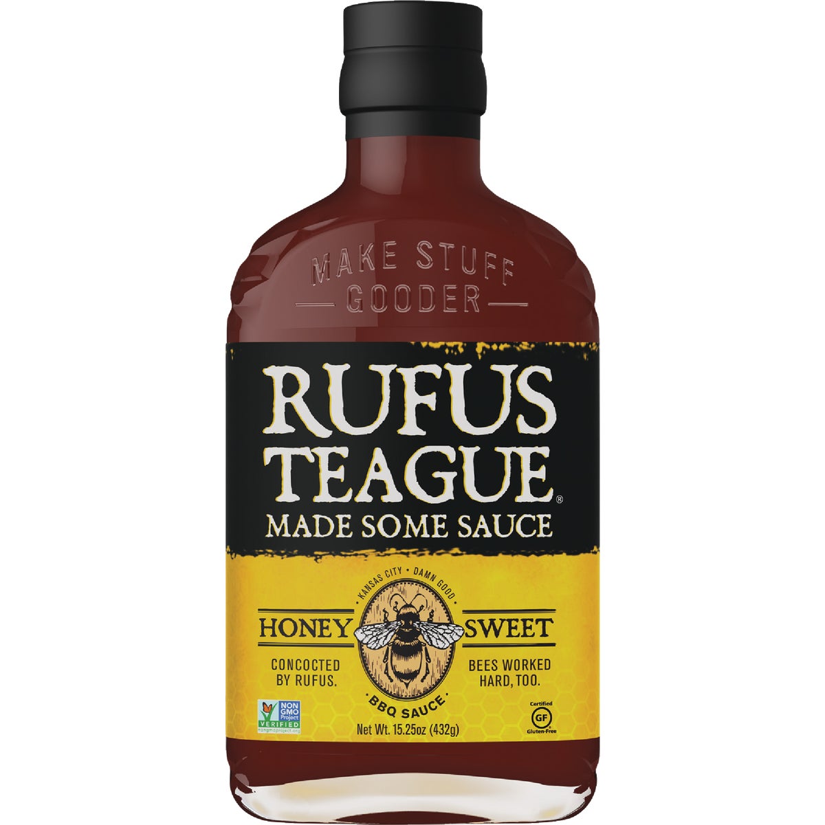 Rufus Teague Honey Sweet 15.25 Oz. BBQ Sauce