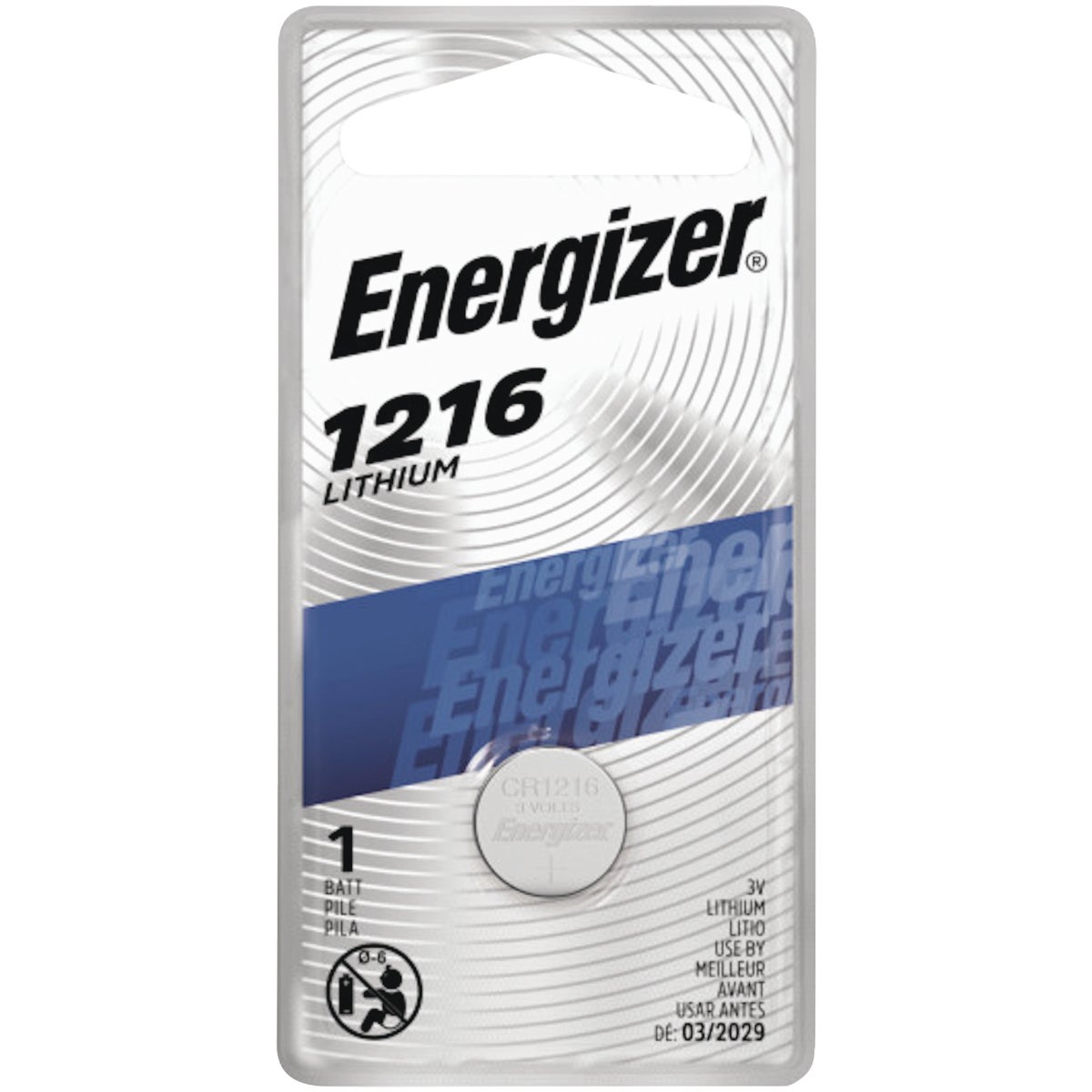 Energizer 1216 Lithium Coin Cell Battery