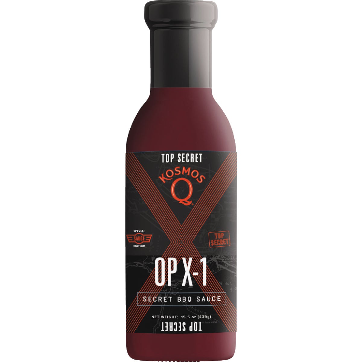 Kosmos Q OP X-1 15.5 Oz. Secret BBQ Sauce