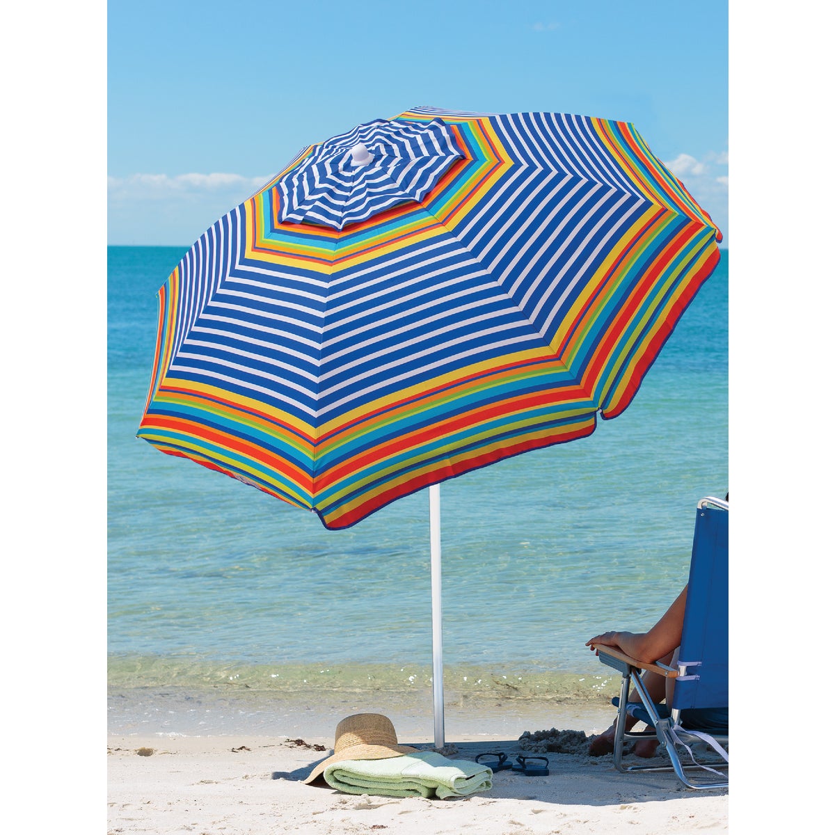 Rio Brands 6 Ft. Beach Tilt Umbrella