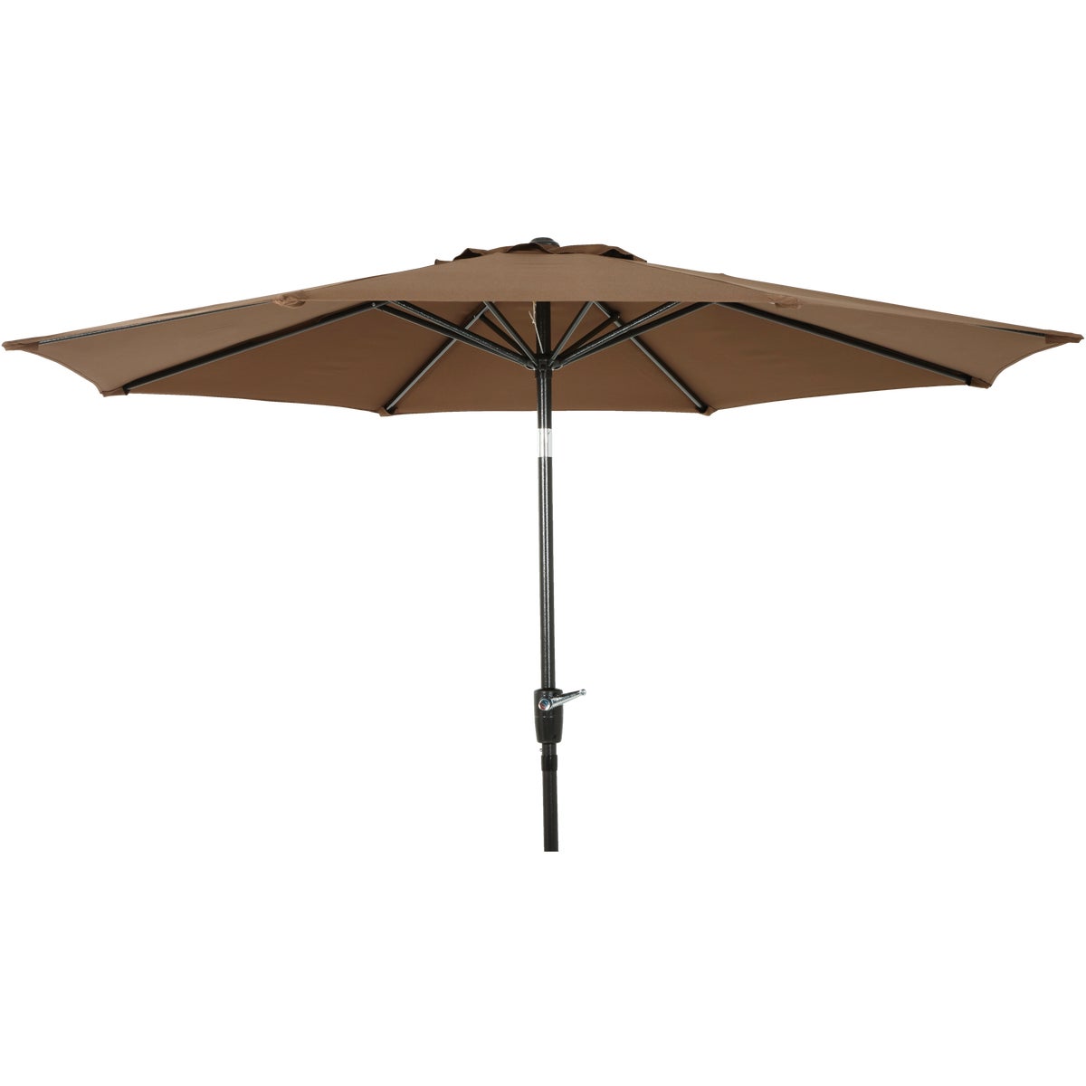 9′ BROWN ALUM UMBRELLA