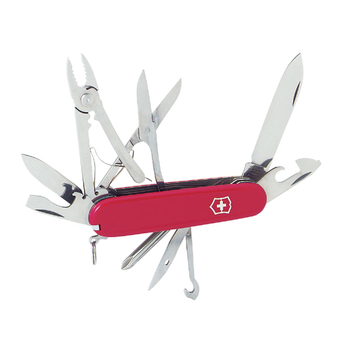 Victorinox Deluxe Tinker 17-Function 3-1/2 In. Red Swiss Army Knife