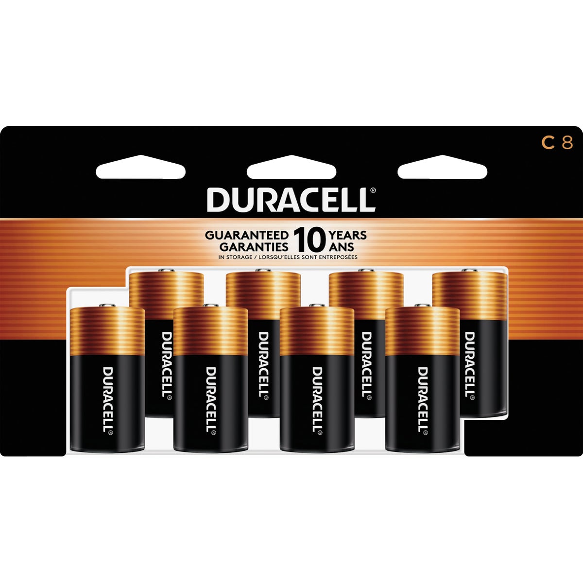 Duracell CopperTop C Alkaline Battery (8-Pack)