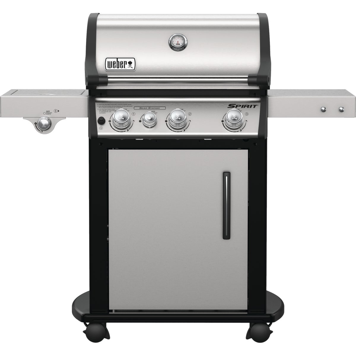 Weber Spirit SP-335 3-Burner Stainless Steel 32,000 BTU LP Gas Grill