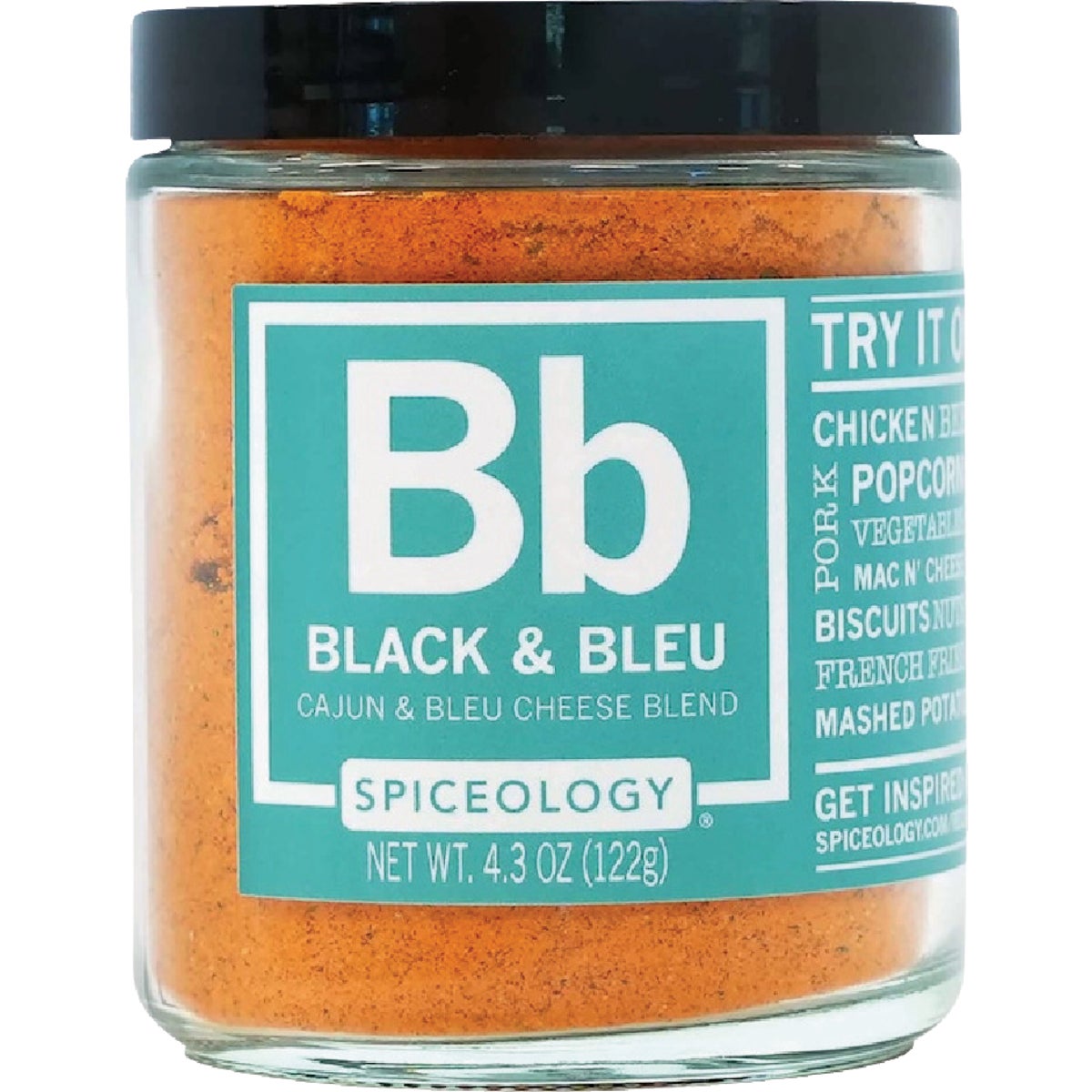 Spiceology Black & Bleu 4.3 Oz. Cajun & Bleu Cheese Blend