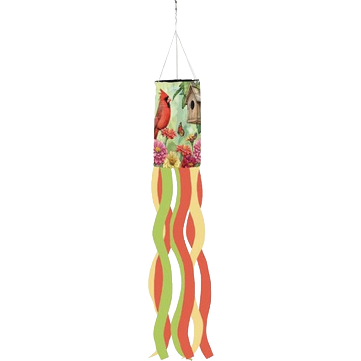 Evergreen Spring Cardinal Time Balloon Spinner