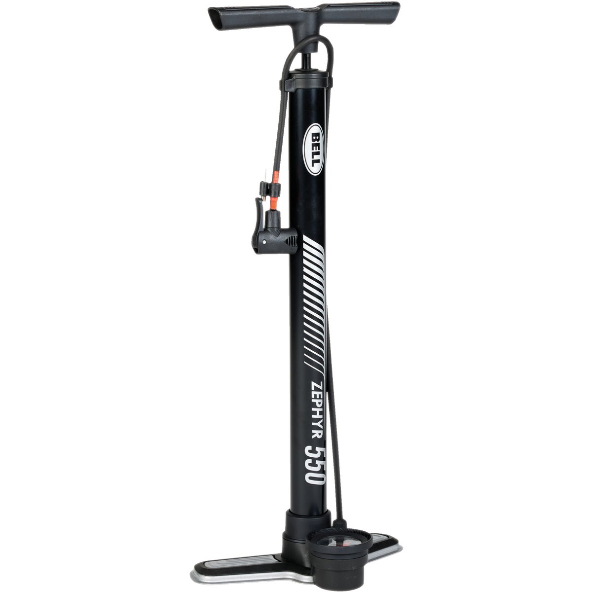 FLOOR PUMP W/PRES GAUGE