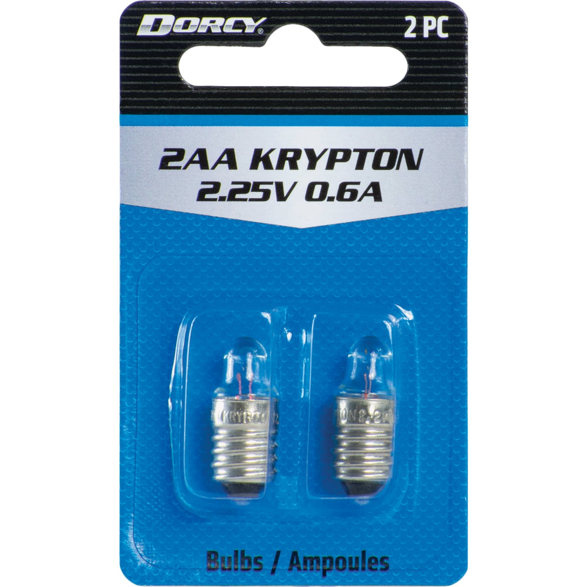 Dorcy Active Series Krypton 2.25V Replacement Flashlight Bulb (2-Pack)