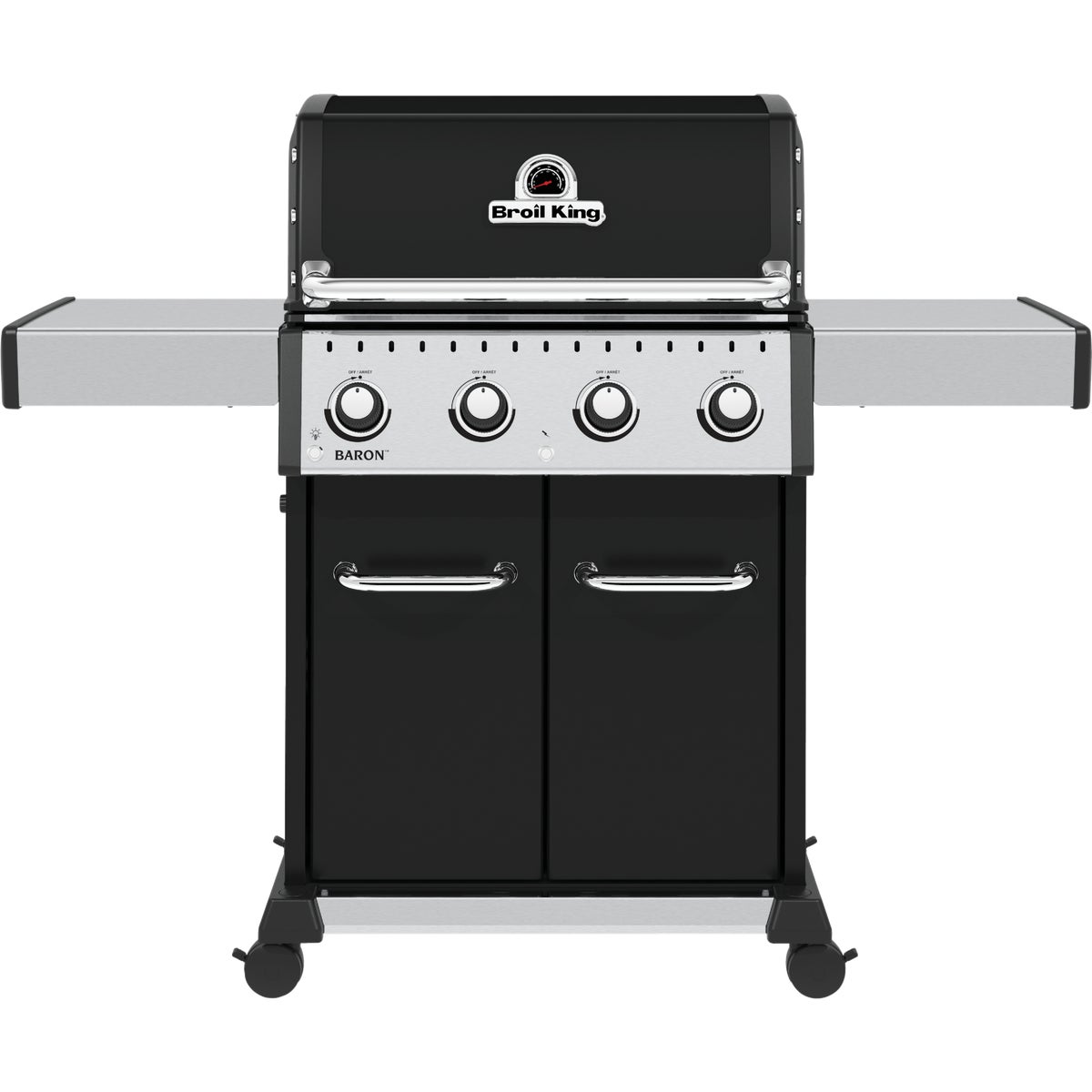 Broil King Baron 420 Pro 4-Burner Black 40,000 BTU LP Gas Grill