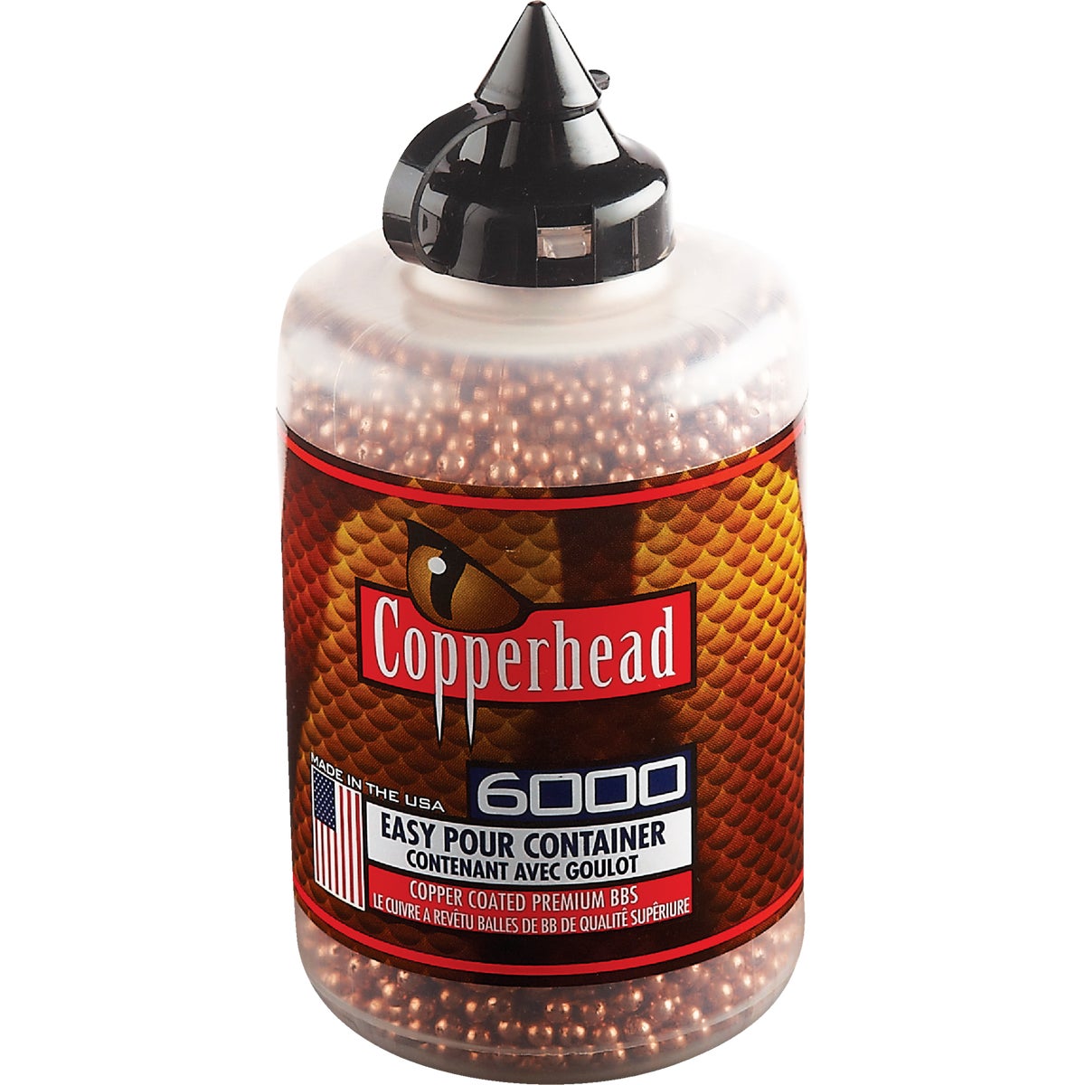 Crosman Copperhead .177 Cal. Steel BB Ammunition (6000-Pack)
