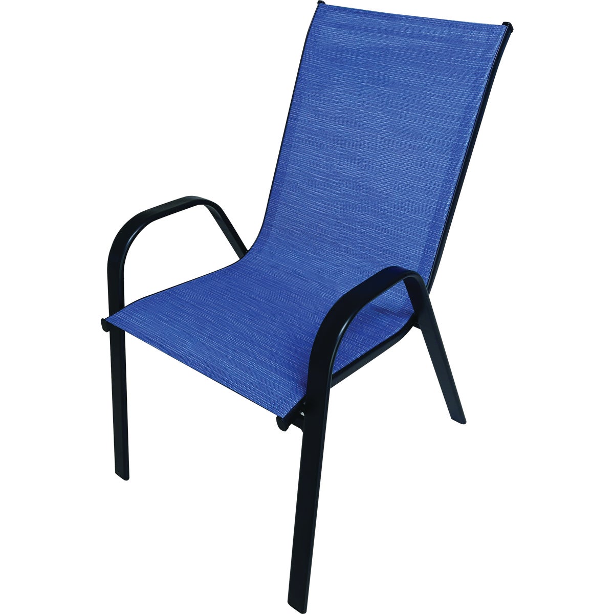 Sun-Ray Navy Sling Outdoor Stackable Chair
