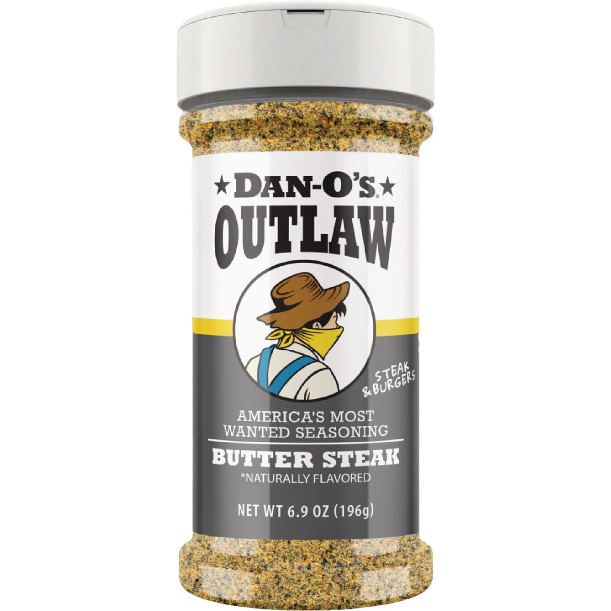 Dan-O's Outlaw 6.9 Oz. Butter Steak Rub