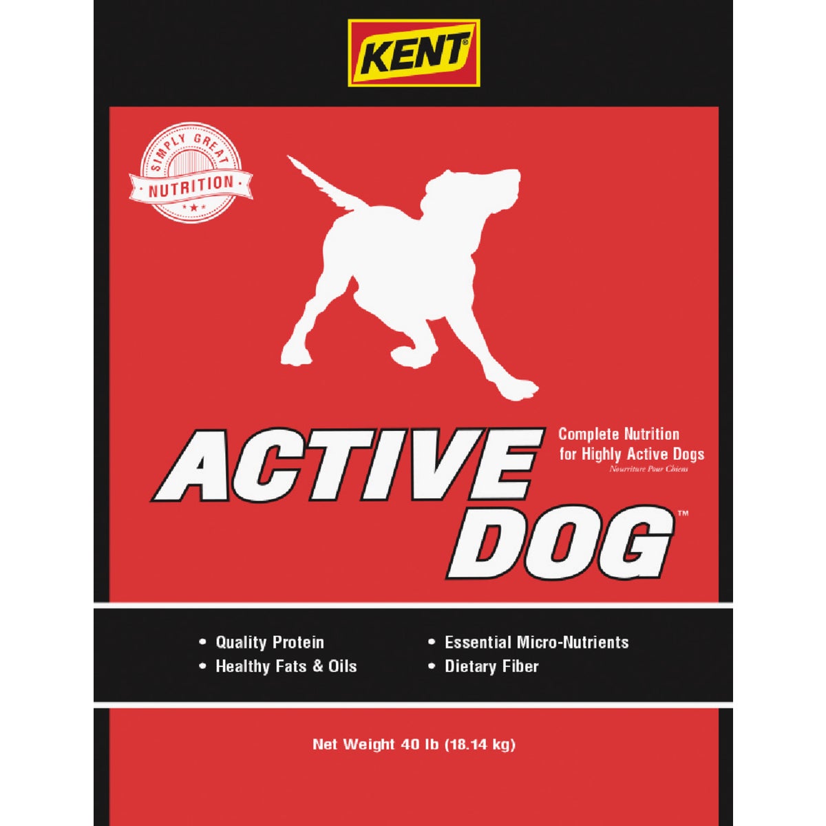 Kent Active Dog 40 Lb. Adult Dry Dog Food