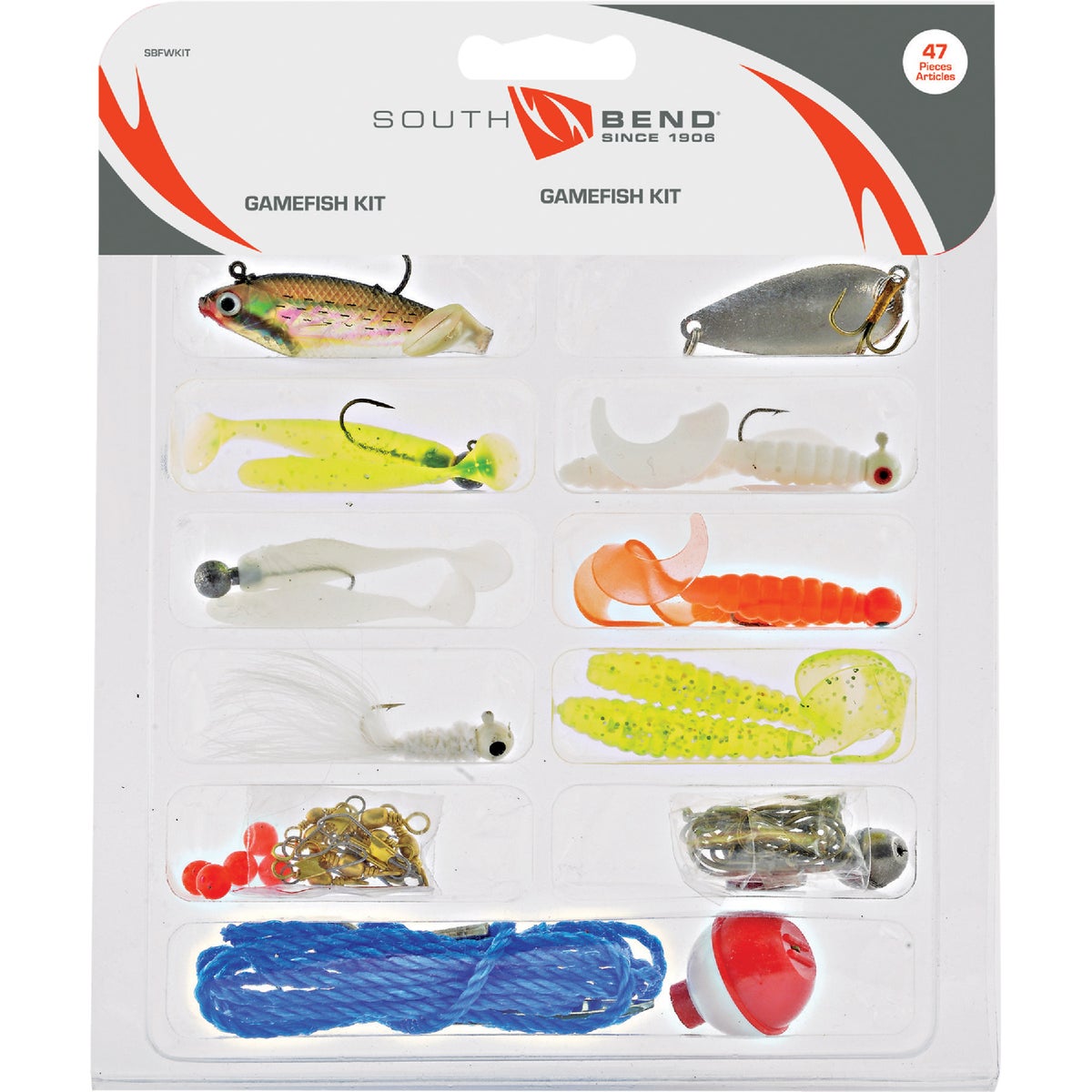 47PC FISHING LURE KIT