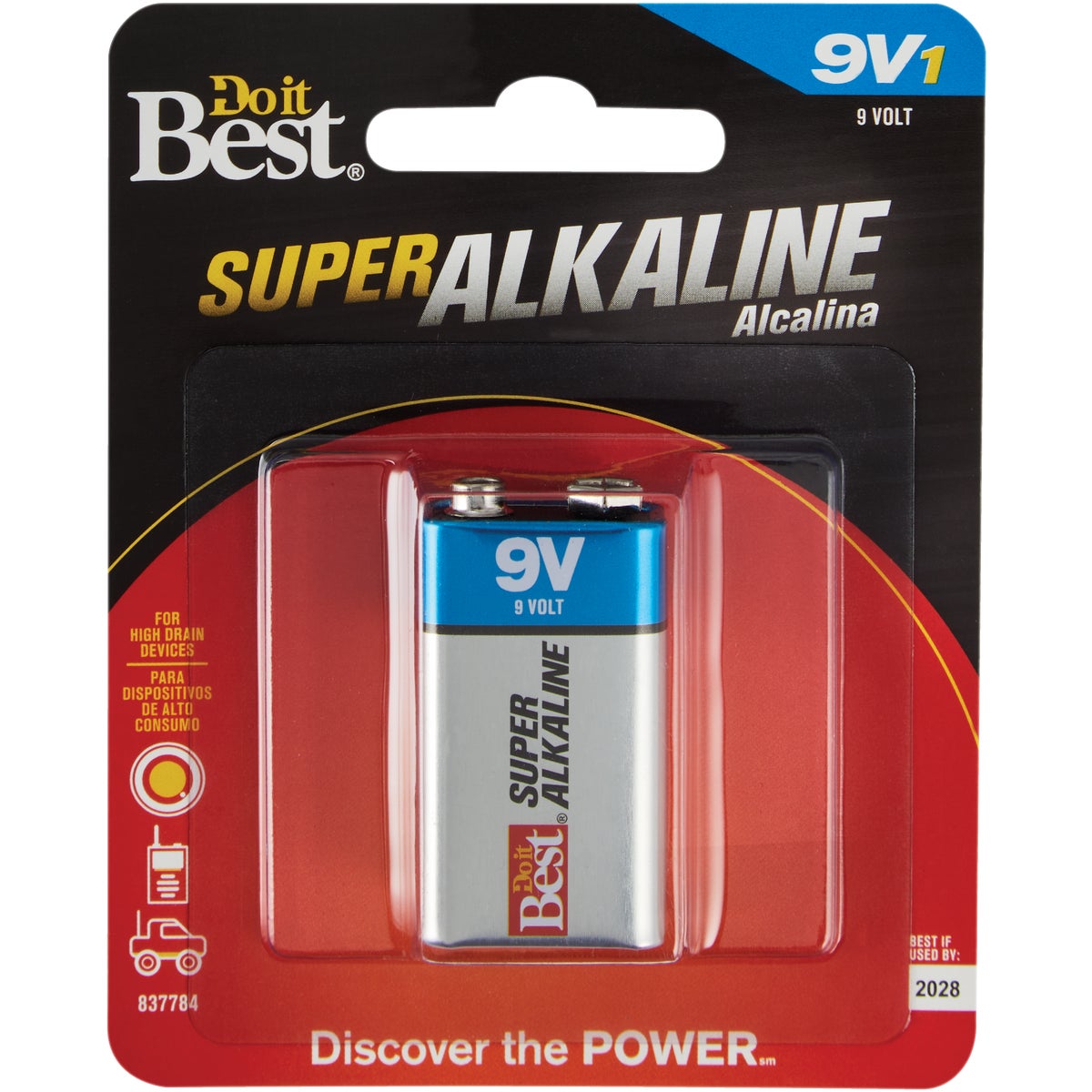 DIB 9V ALKALN BATTERY