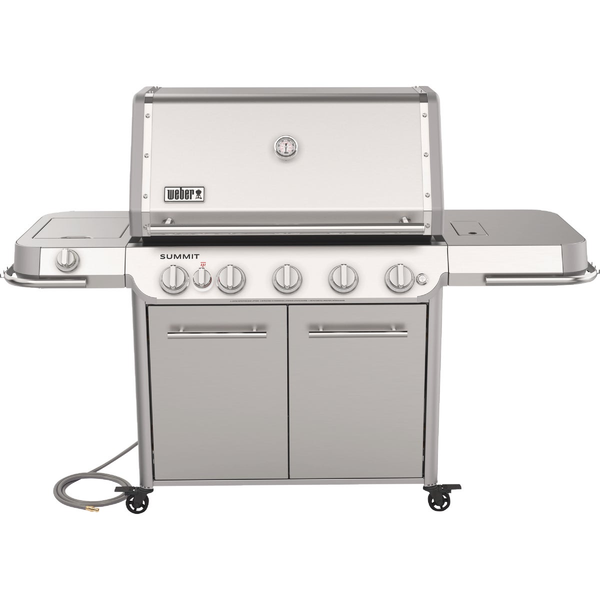 Weber Summit FS38 5-Burner Stainless Steel 65,000 BTU Natural Gas Grill