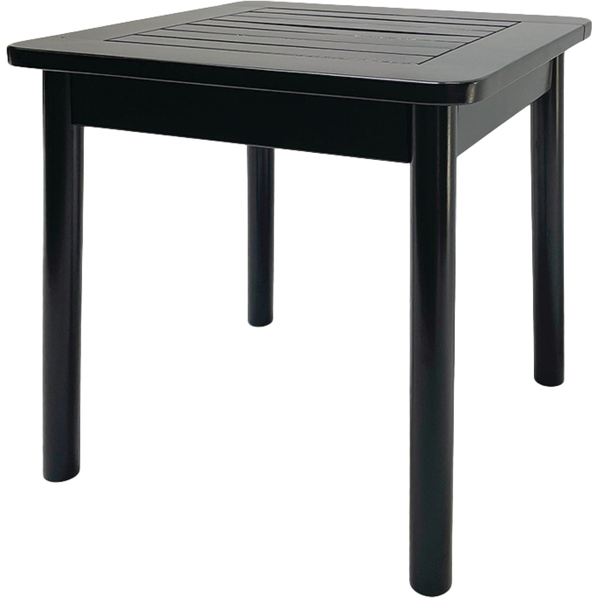 Jack Post Windsor 18 In. Black Hardwood End Table