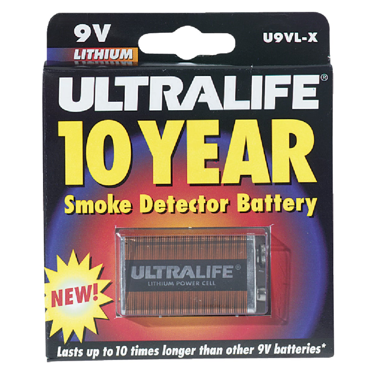 Ultralife 9V Lithium Battery 