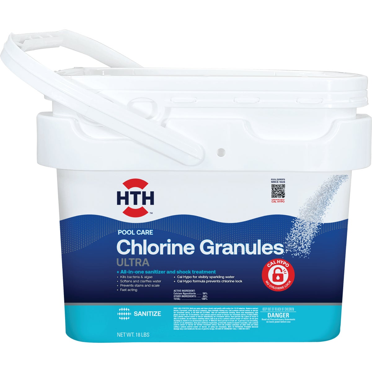 18LB HTH CHLRINE GRANULE