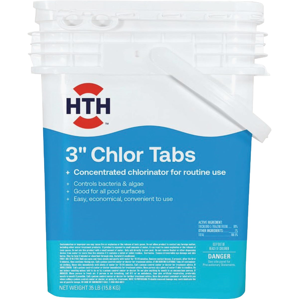 35LB 3″ CHLORINE TABS