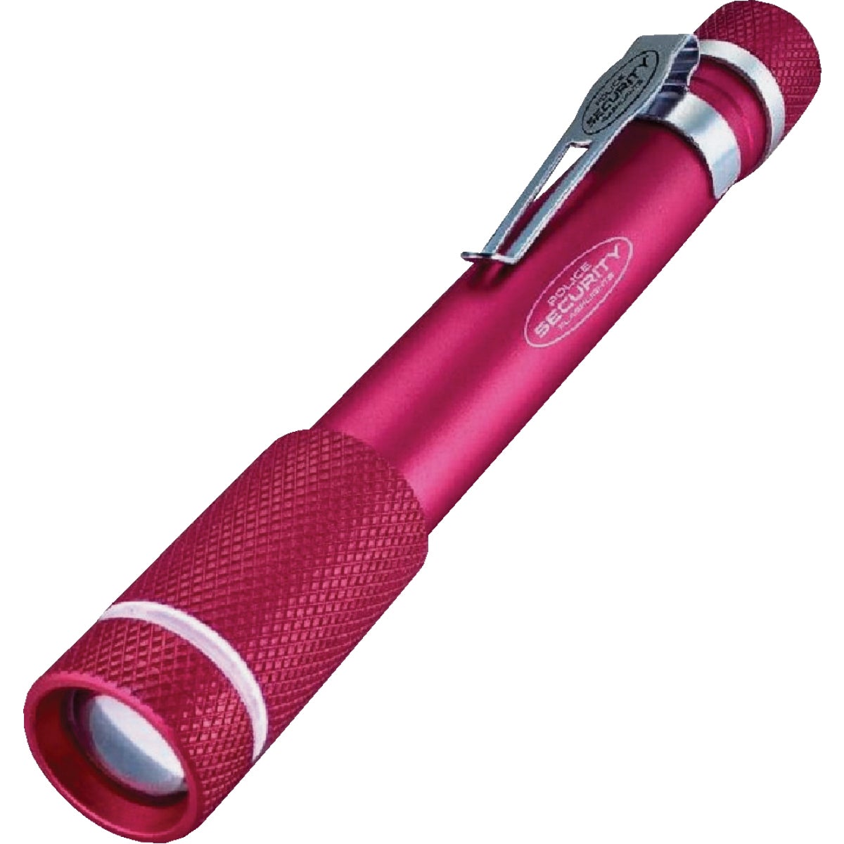 Police Security Aura 160 Lm. 2AAA Aluminum LED Penlight, Pink