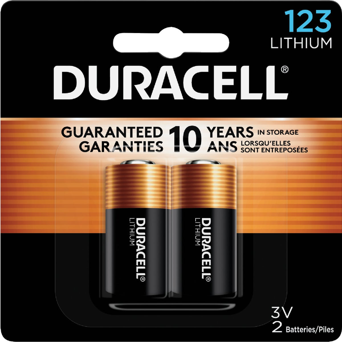 Duracell 123 Ultra Lithium Battery (2-Pack)
