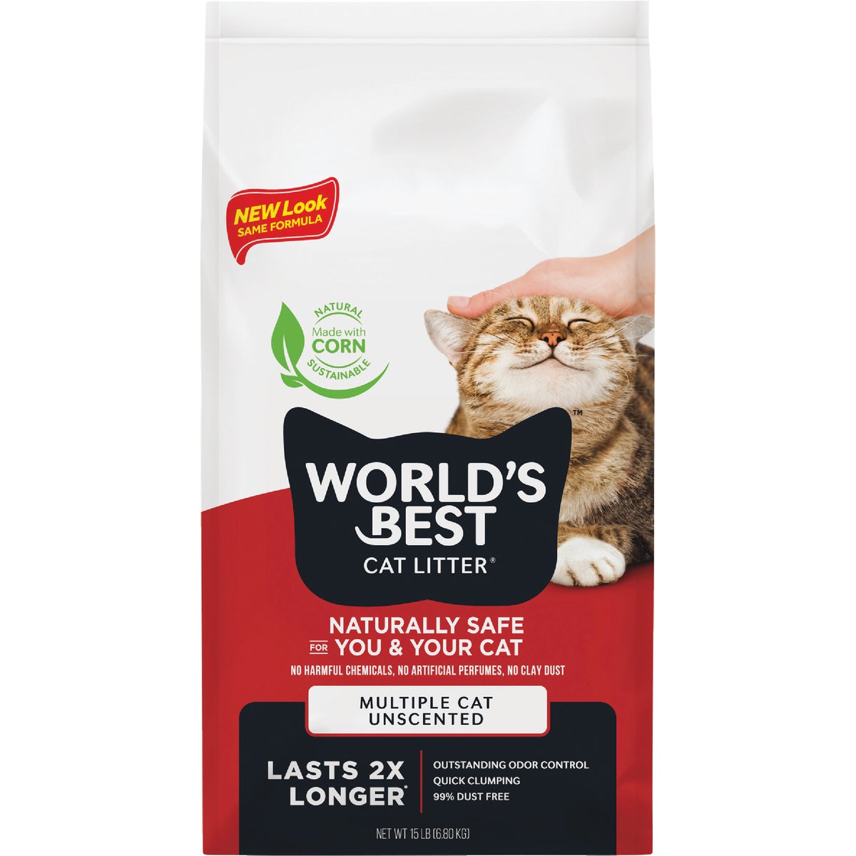 Kent World's Best Cat Litter 15 Lb. Organic Cat Litter