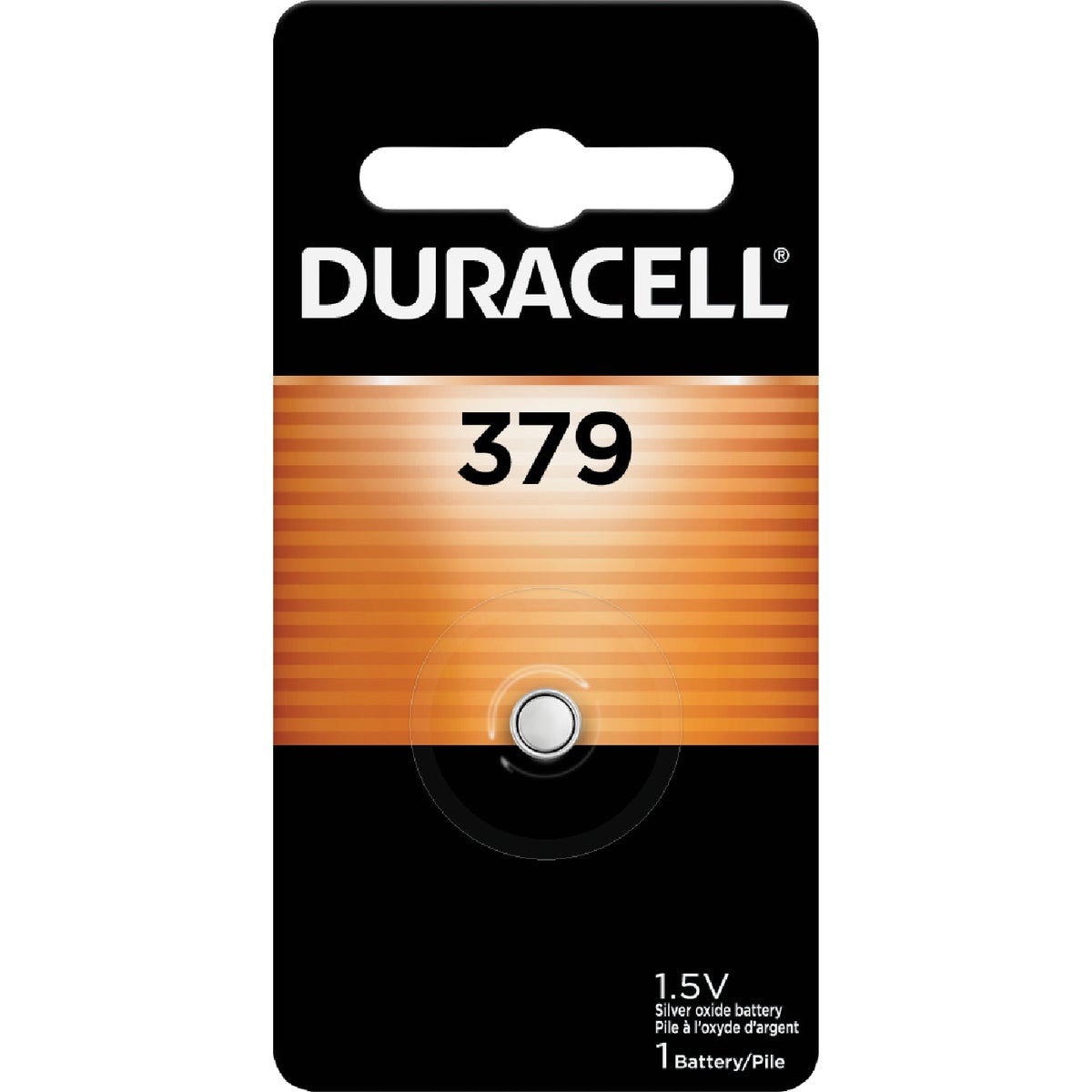 Duracell 379 Silver Oxide Button Cell Battery