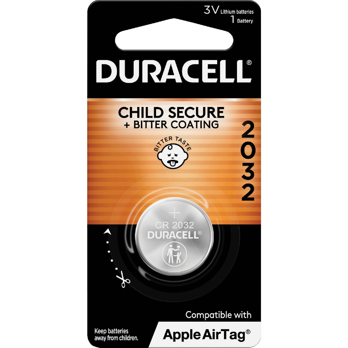 Duracell 2032 Lithium Coin Cell Battery
