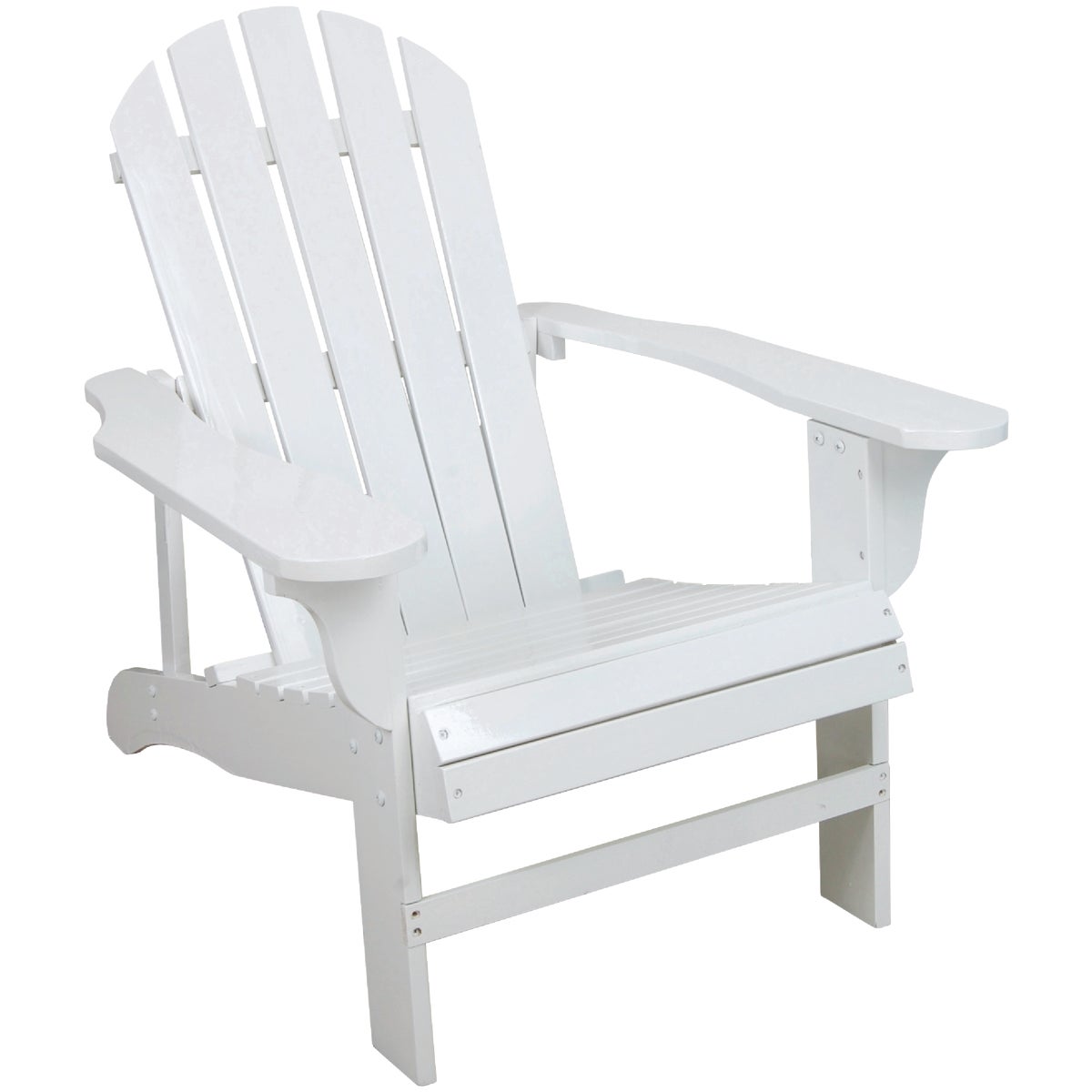 Leigh Country White Acacia Wood Adirondack Chair