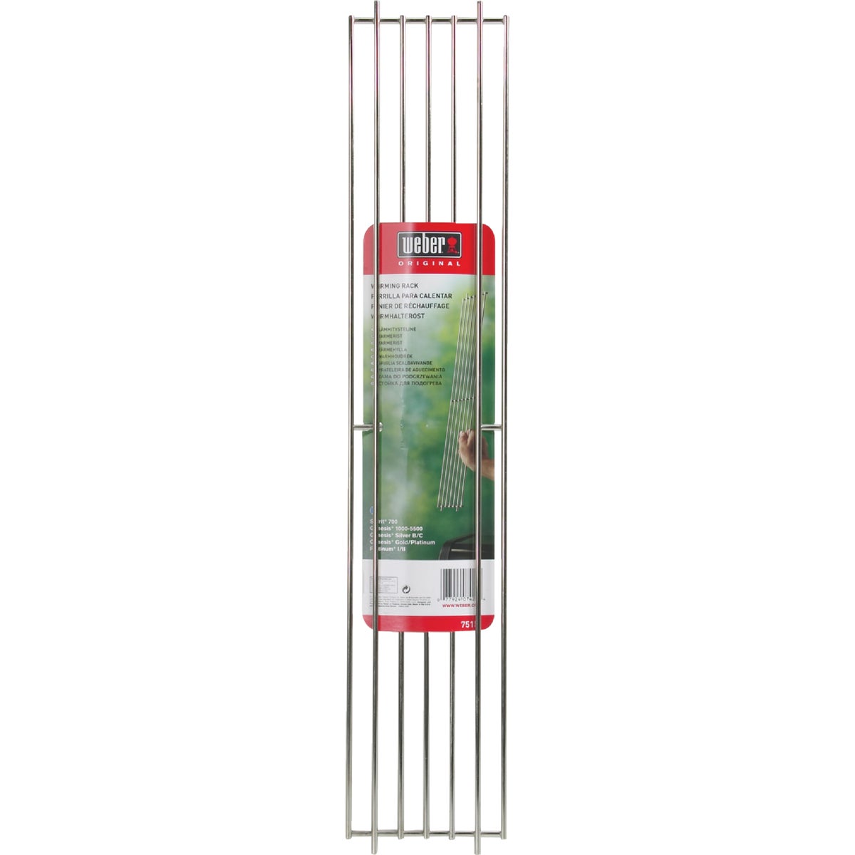 Weber 6 In. Steel Warming Grill Rack