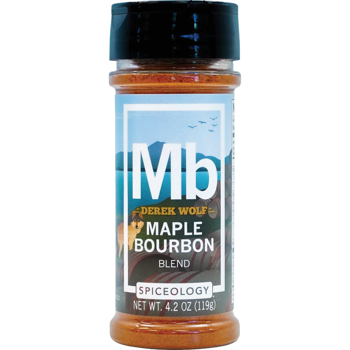 Spiceology Derek Wolf 4.2 Oz. Maple Bourbon Blend Rub