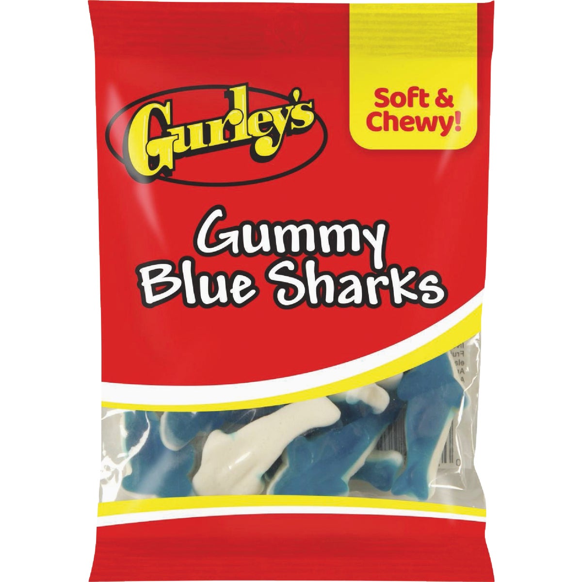 Gurley's 4.5 Oz. Gummy Blue Sharks