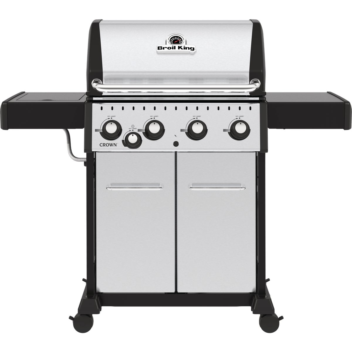Broil King Crown S 440 4-Burner Stainless Steel 40,000 BTU LP Gas Grill