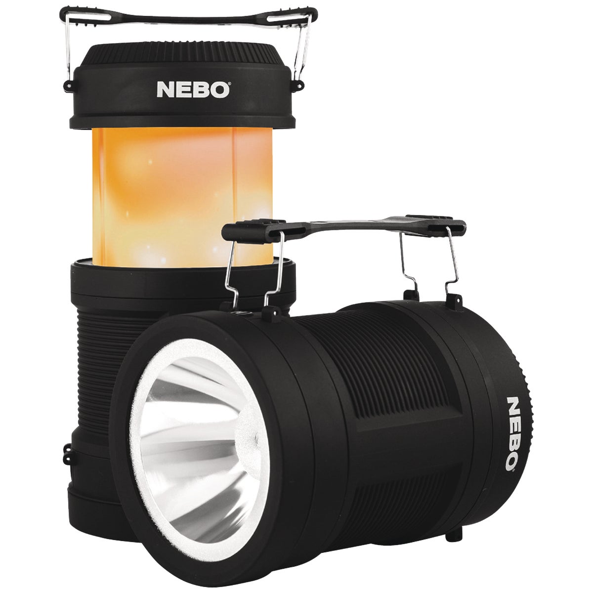 Nebo Big Poppy 8.37 In. H. x 4.06 In. Dia.Rechargeable LED Lantern