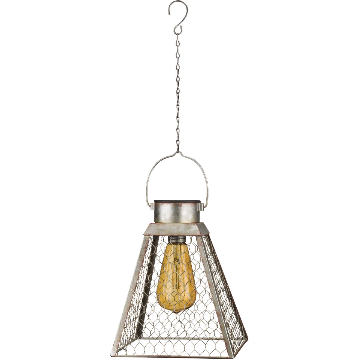Regal Art & Gift Edison Pyramid Solar Lantern