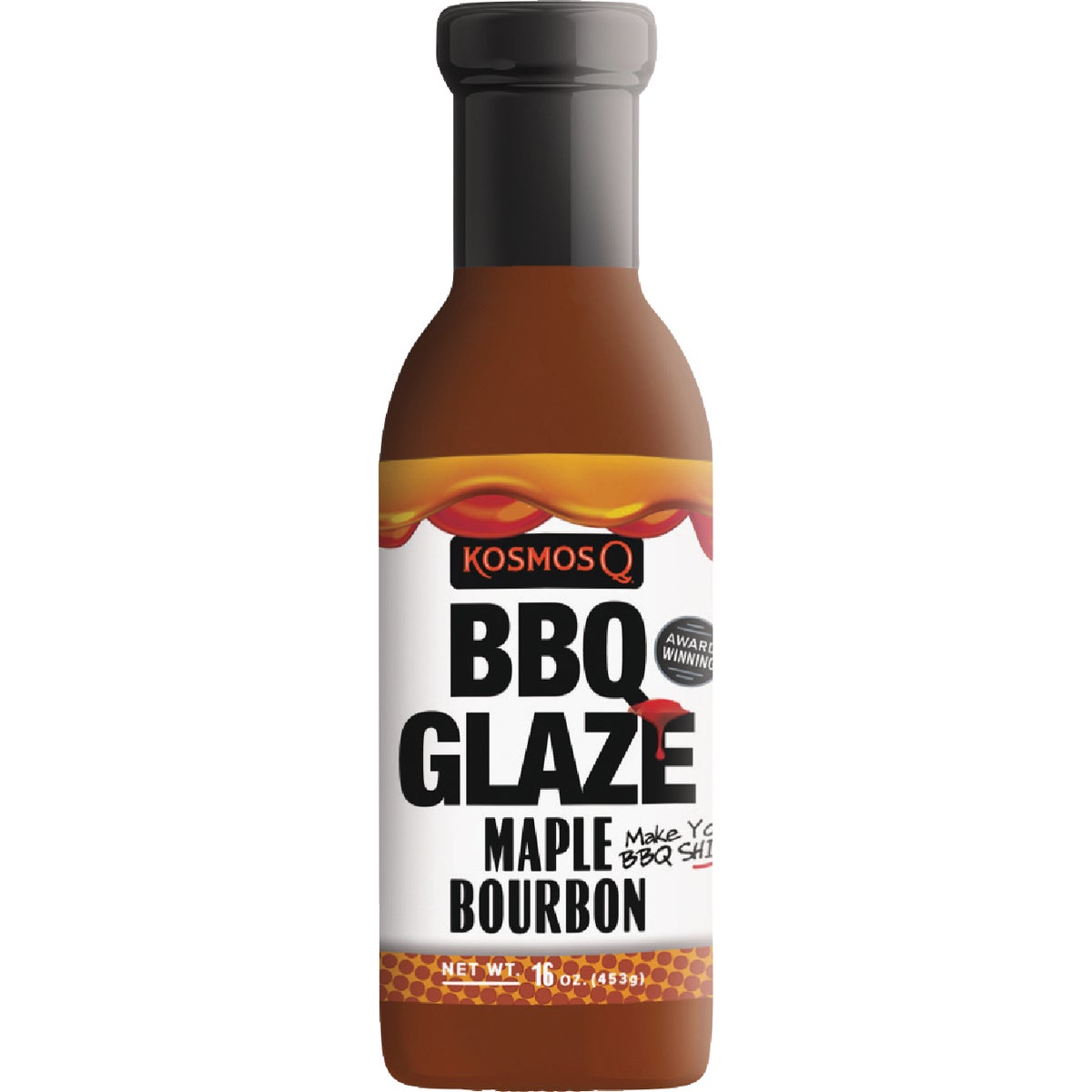 Kosmos Q 16 Oz. Maple Bourbon BBQ Glaze