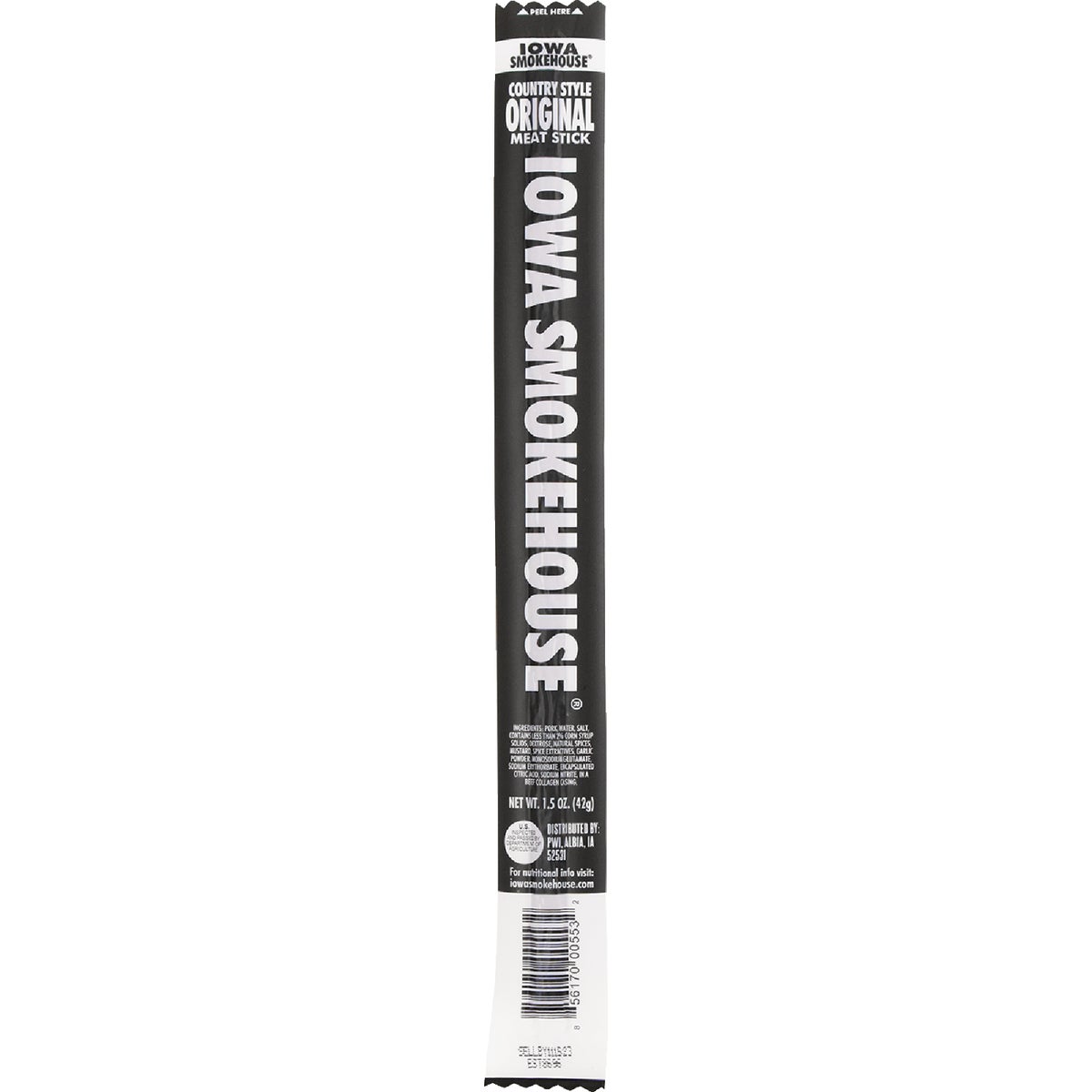 Iowa Smokehouse 1.5 Oz. Original Country Style Meat Stick