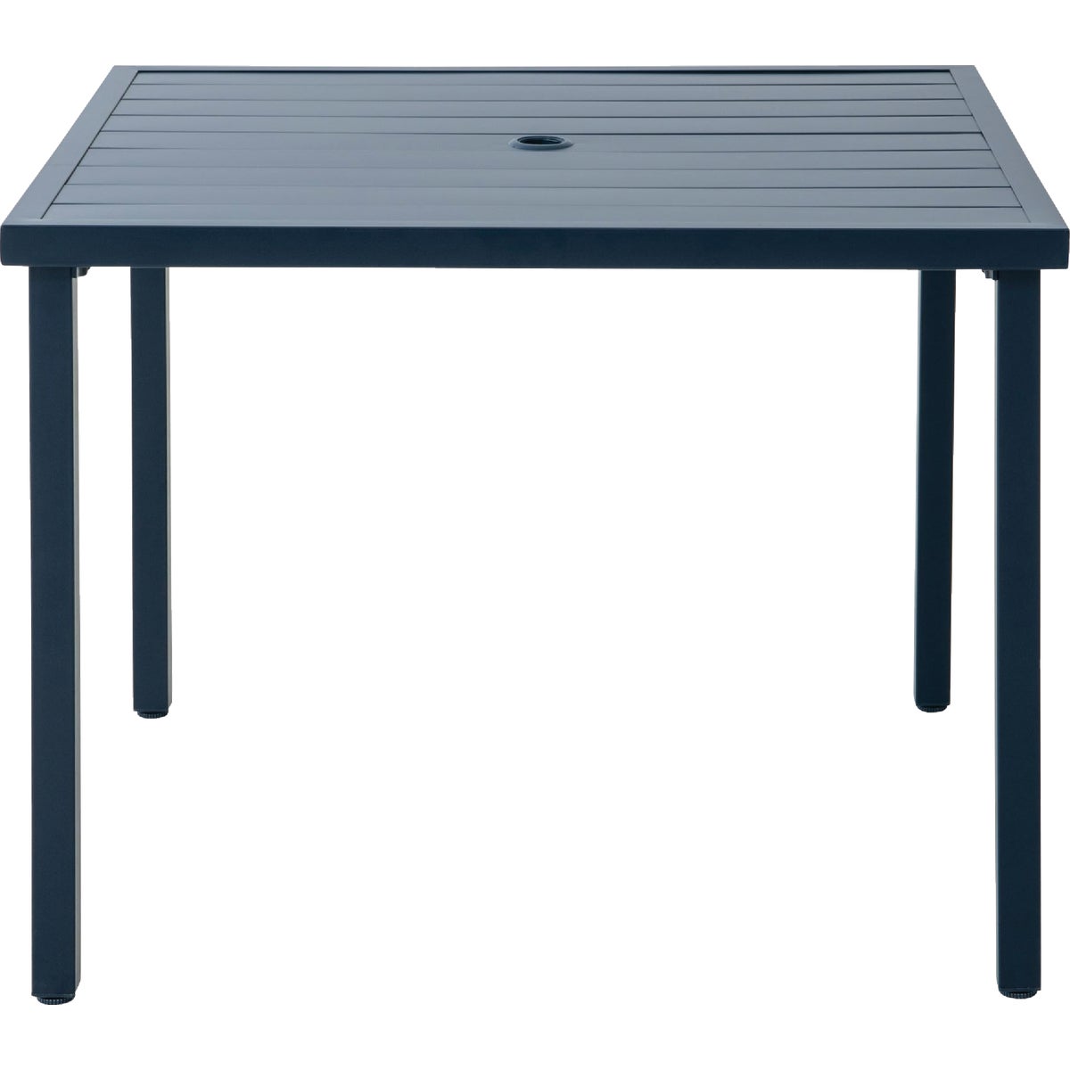Sunjoy 38 In. Square Heavy-Duty Blue Steel Table