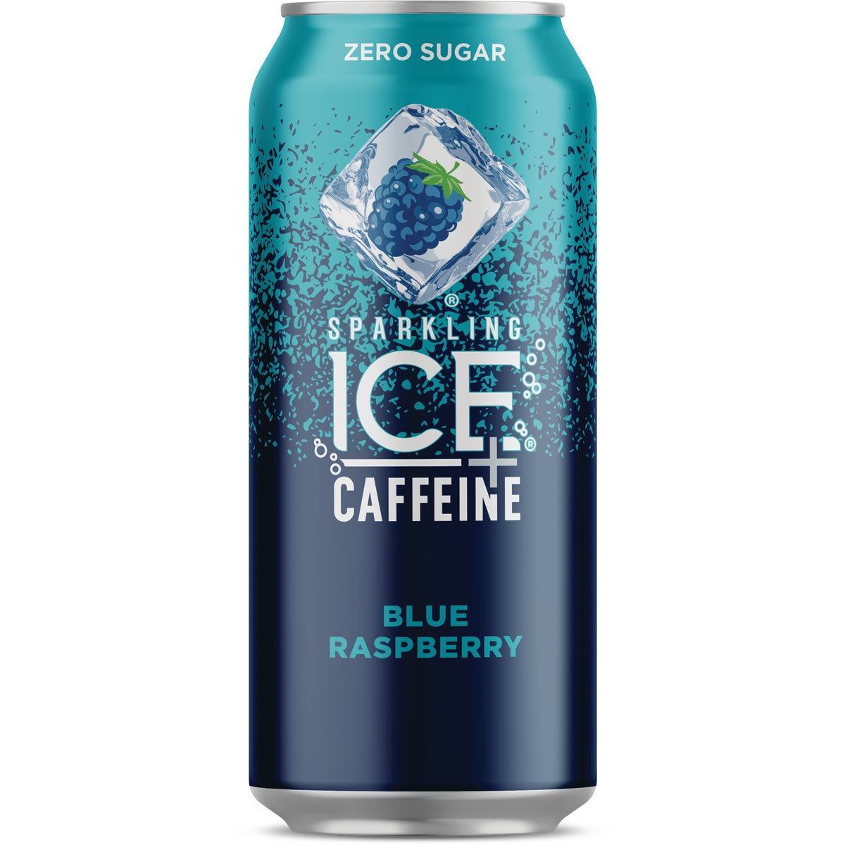 Talking Rain Sparkling Ice 16 Oz. Water + Caffeine, Blue Raspberry