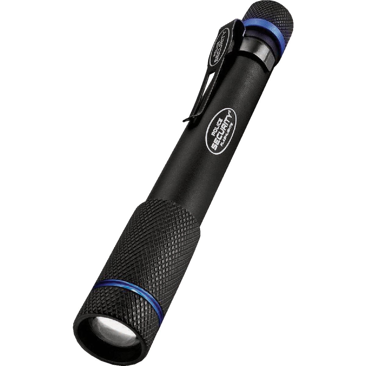 Police Security Aura 160 Lm. 2AAA Aluminum LED Penlight, Black