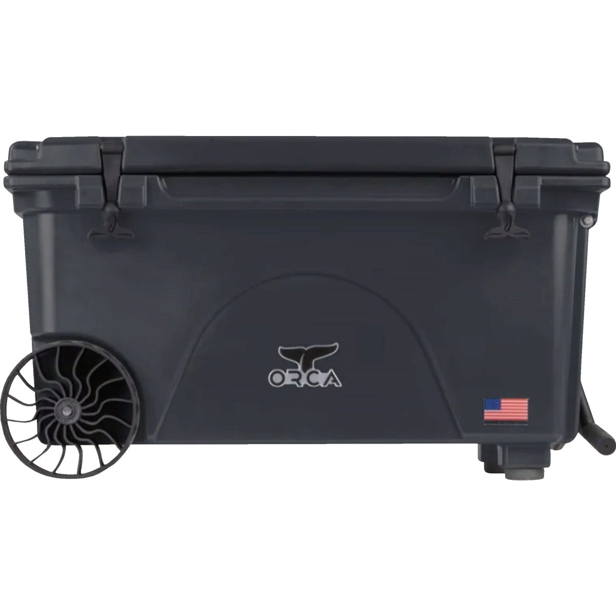 Orca 65 Qt. 2-Wheeled Cooler, Charcoal